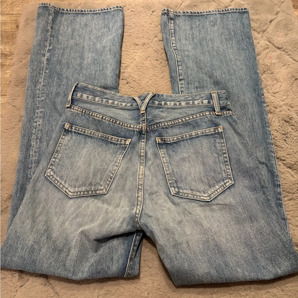 NWOT Veronica Beard Crosbie Wide Leg High Rise Jeans - Picture 5 of 5